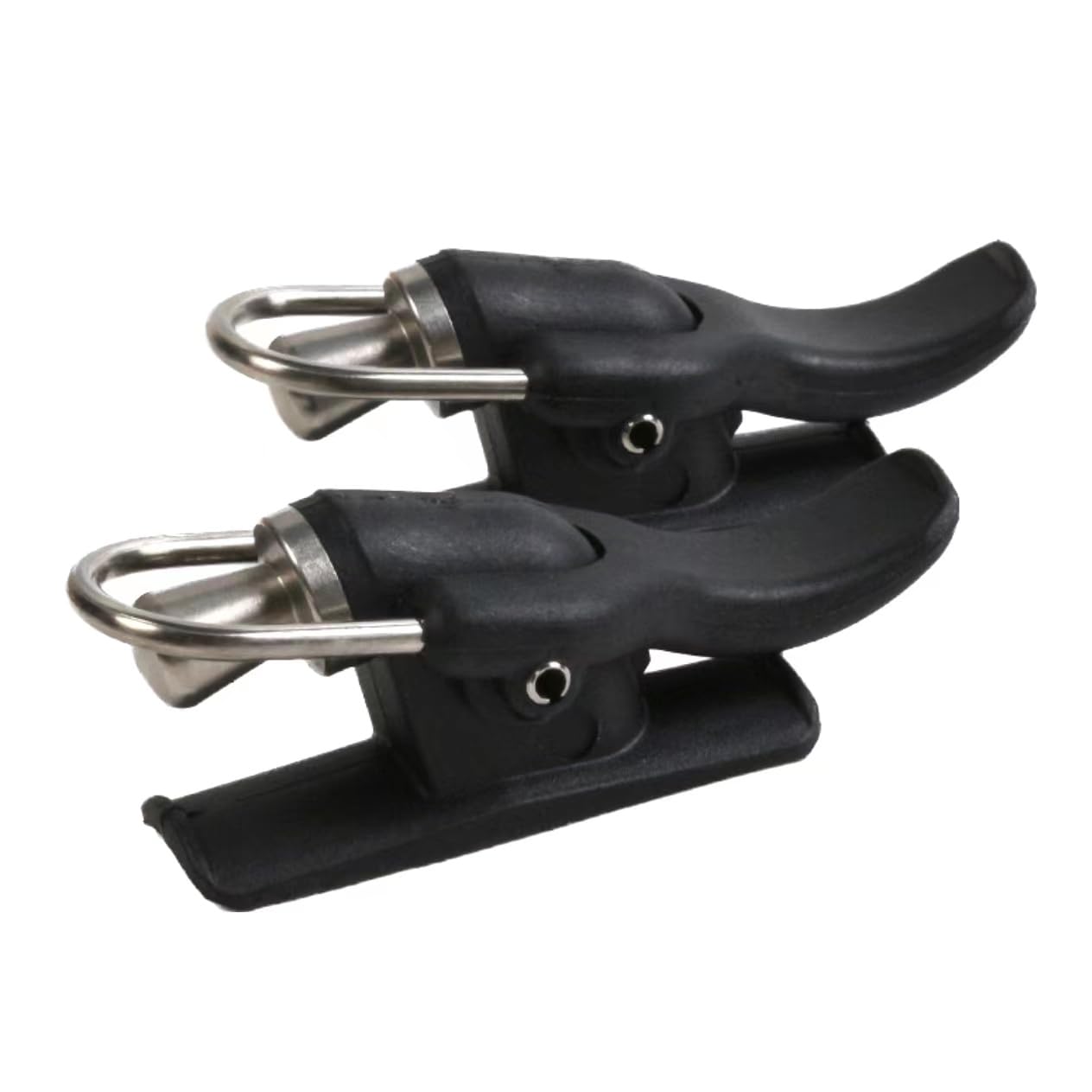 OYSTERBOY 2 Pack Casting Cannon Black - front view with thumb trigger