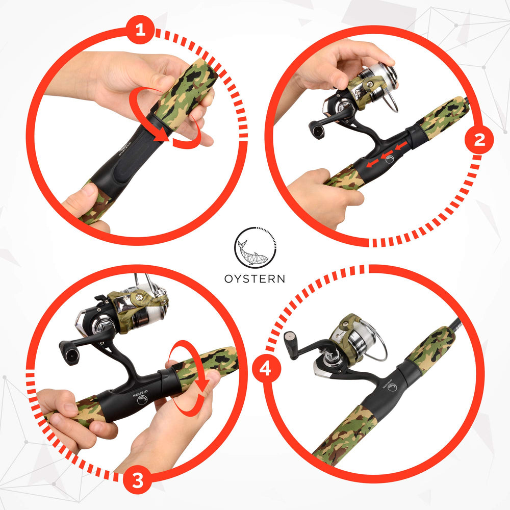 OYSTERN beginner's guide eBook cover, supports learning and responsible fishing.