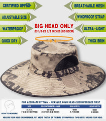 OZ SMART Boonie hat waterproof design keeps you dry during outdoor activities