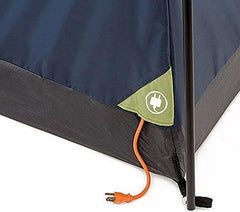 Ozark Trail 10-Person Cabin Tent rainfly provides extra rain protection