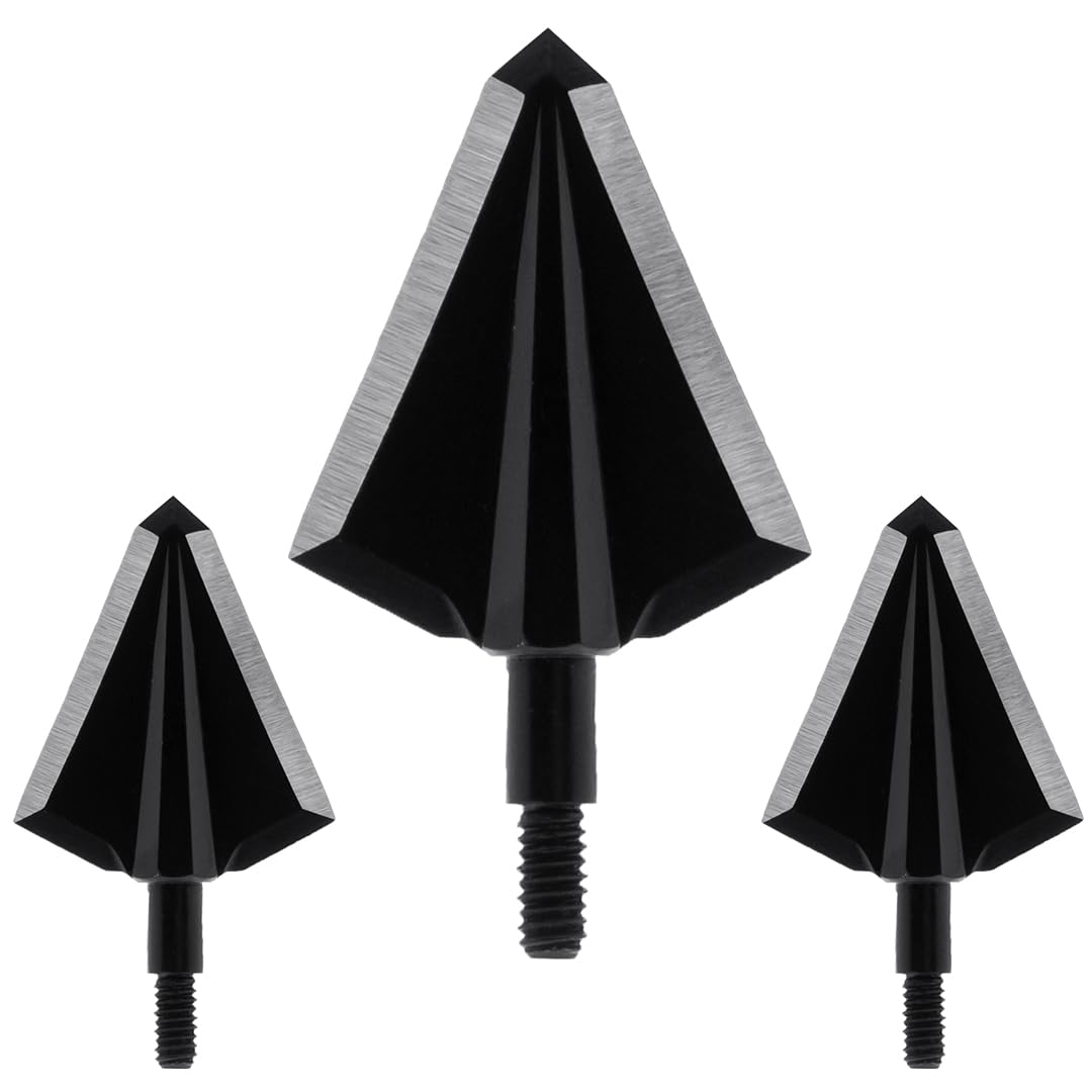 OZCUT Elite 2-Blade 150gr broadhead assembly shows precise construction.