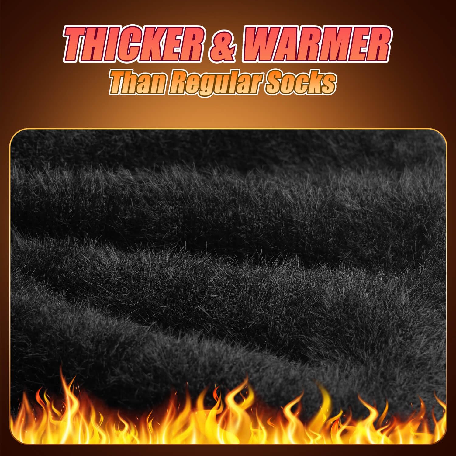 OZERO heated socks with four heat settings for personalized warmth
