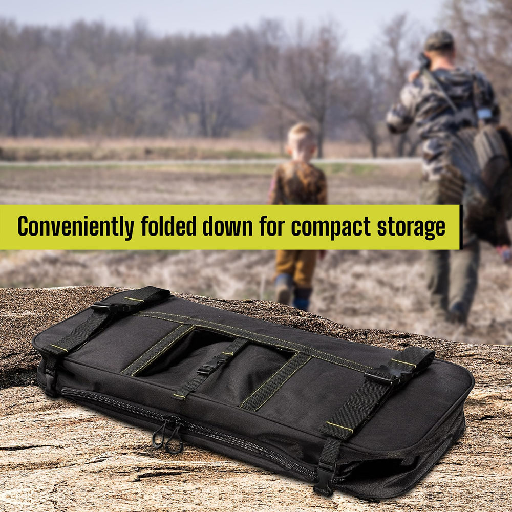 Ozonics DriWash bag hanging straps support on-the-go odor control during trips.