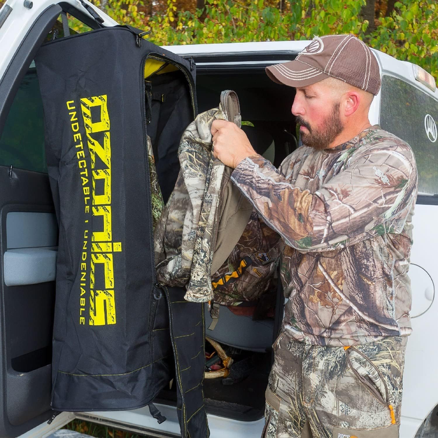 Ozonics DriWash bag travel-ready design keeps gear odor-free on journeys.