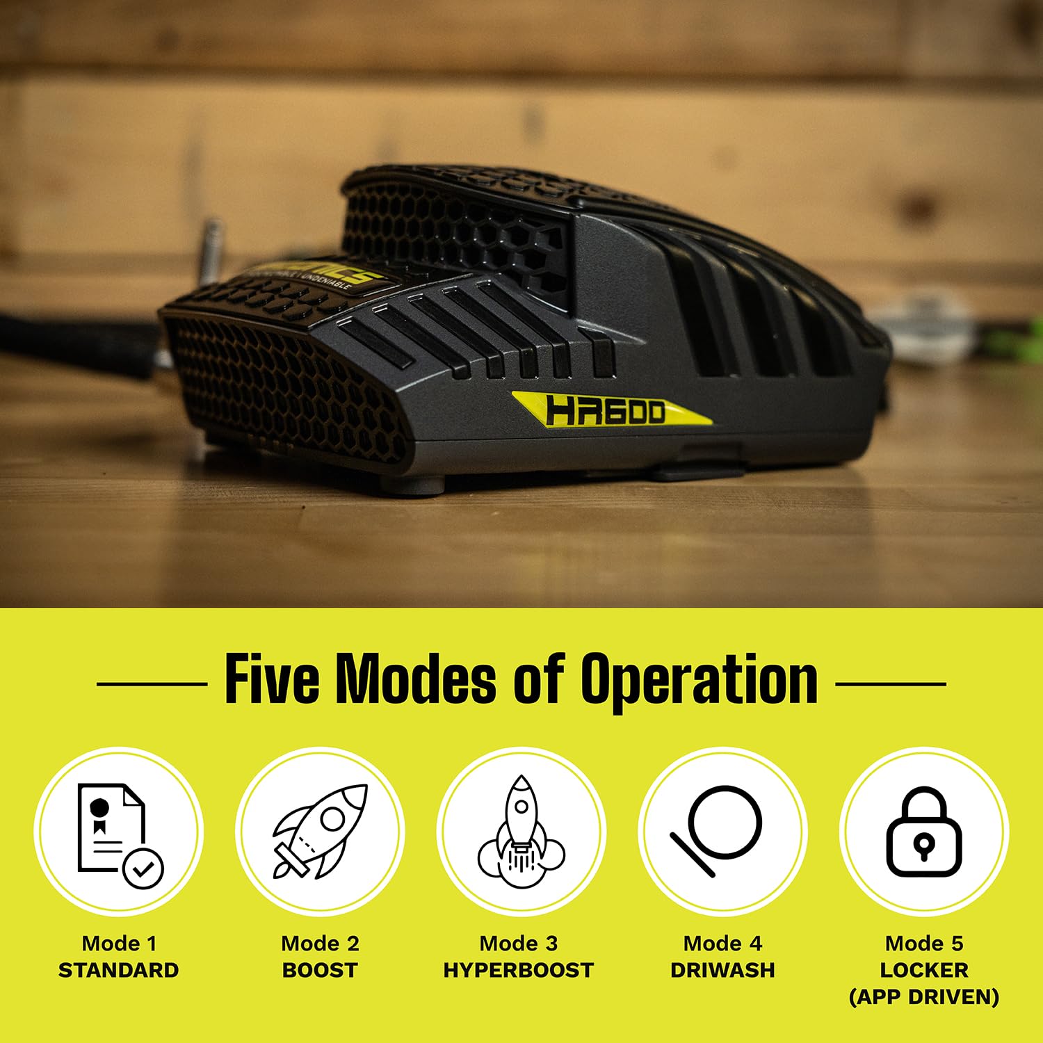 Ozonics HR-600 Bluetooth control enables on-demand adjustments from a smartphone.