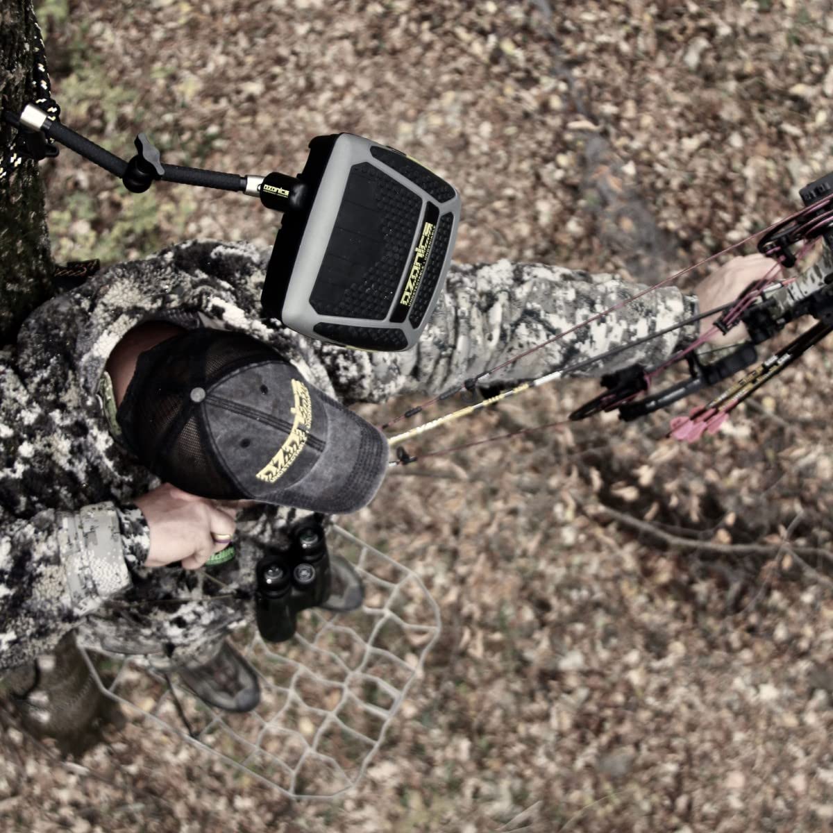 Ozonics HR300 rubber overmold for durability and quiet use.