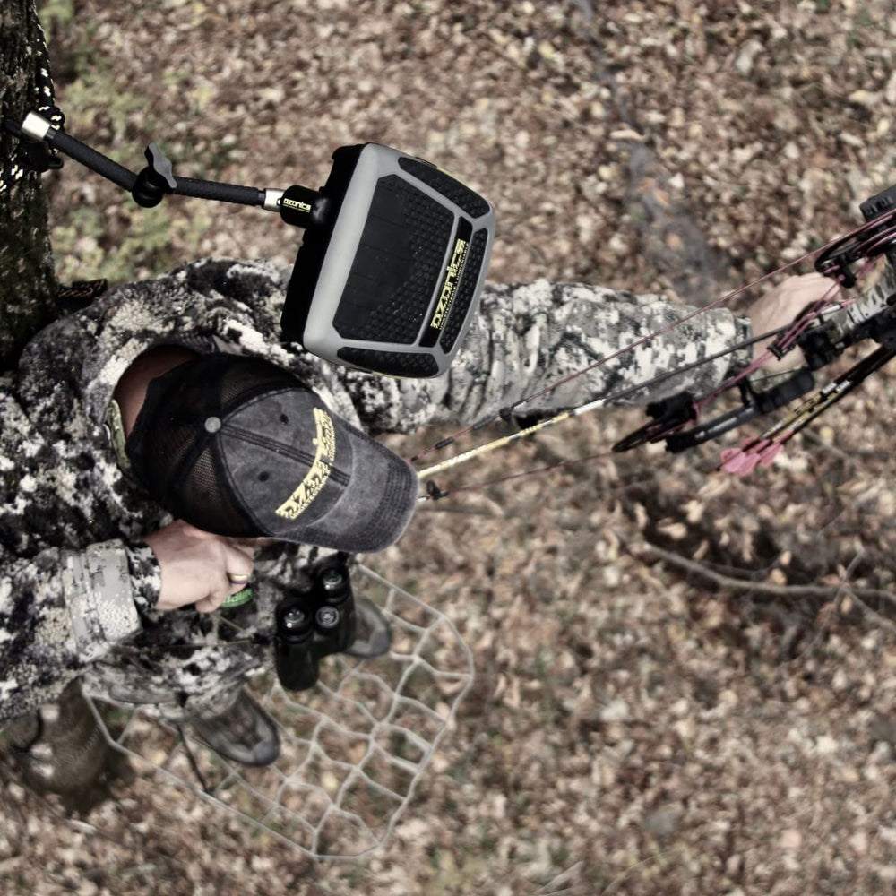 Ozonics HR300 rubber overmold for durability and quiet use.