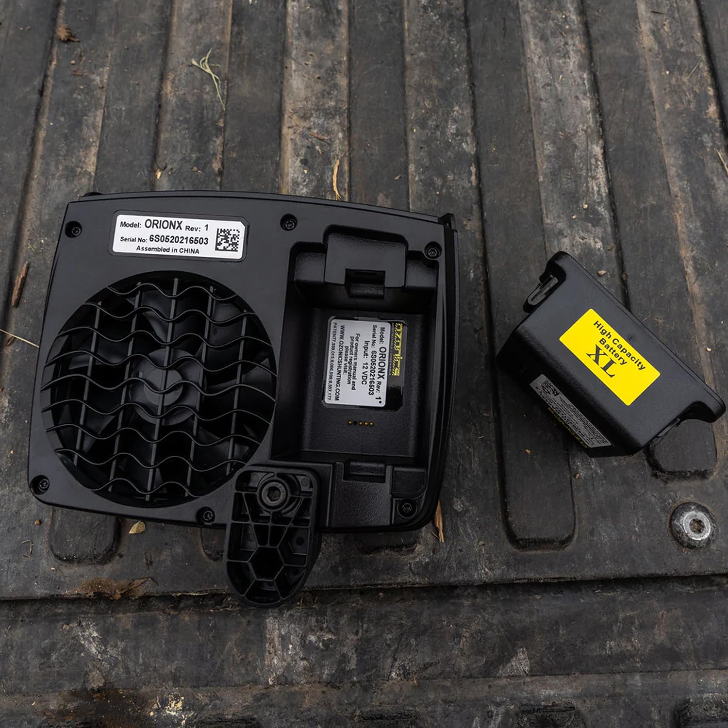 Ozonics SG-BA03XL ready-to-use battery ships partially charged for immediate camp power