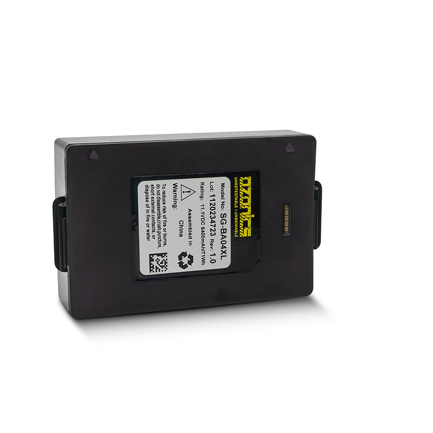 Ozonics SG-BA04XL easy installation enables quick power-up during hunts