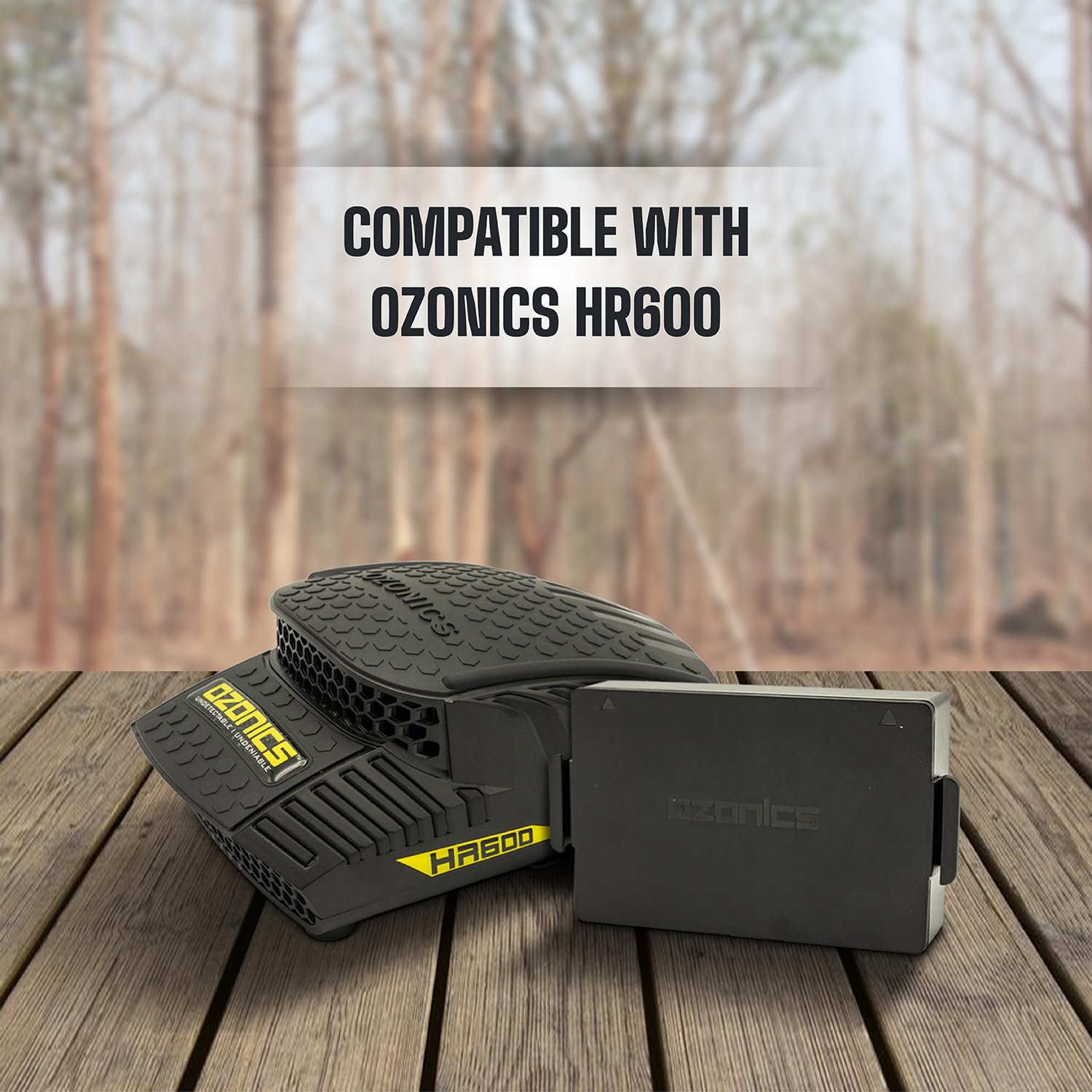 Ozonics SG-BA04XL integrated on-board charging lets you recharge without external gear