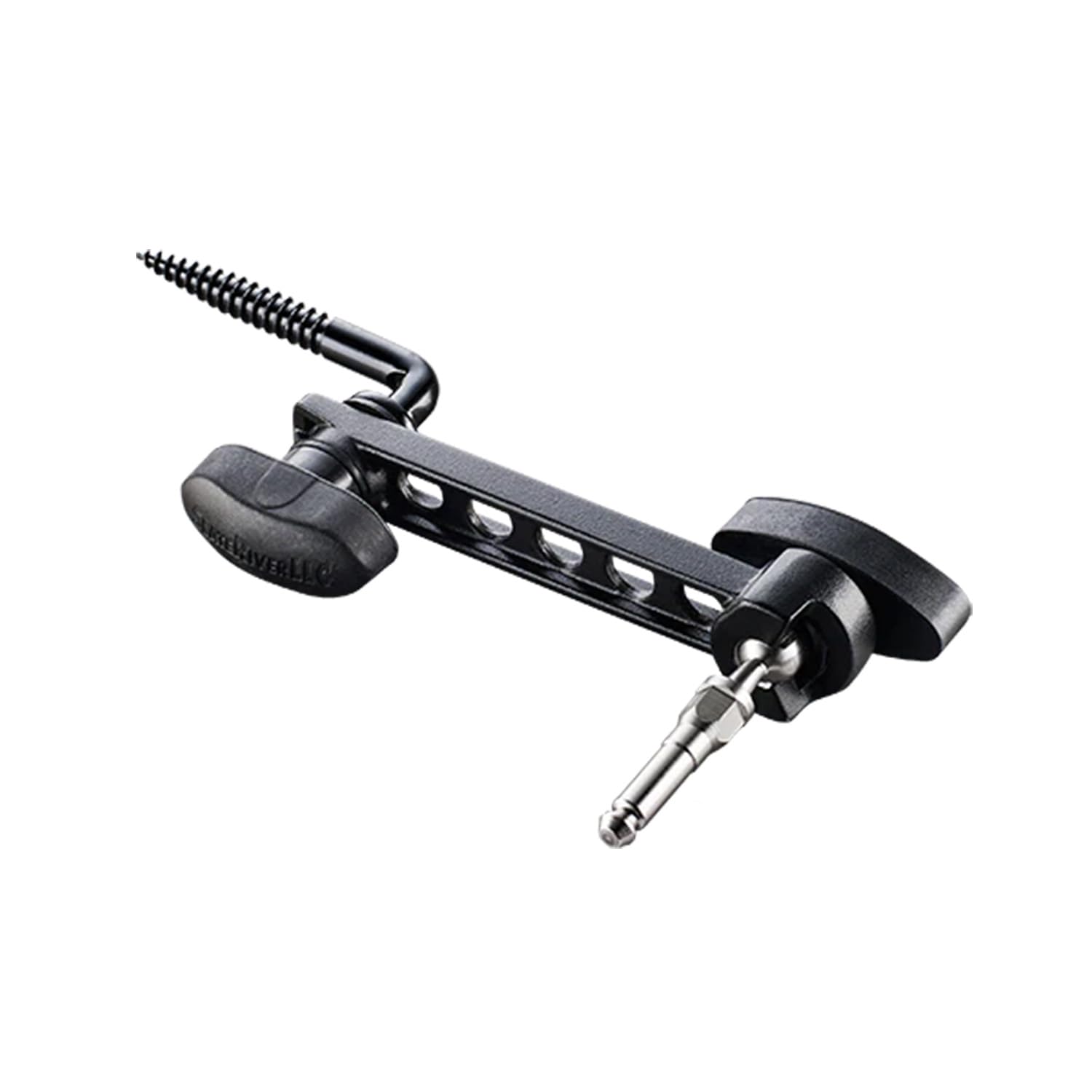 Ozonics SG-MD01 mounting system side view showing secure tree installation for field hunts.