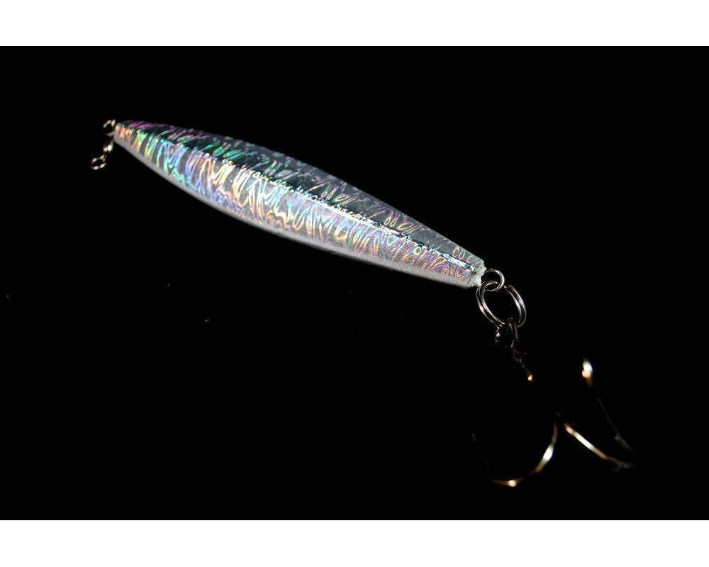P-Line DB-6 CH diamond bar jig in chrome for saltwater jigging