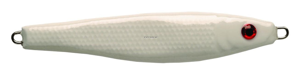 P-Line Hali-Drop Jig White Glow for deep-water visibility and bottom fishing success.