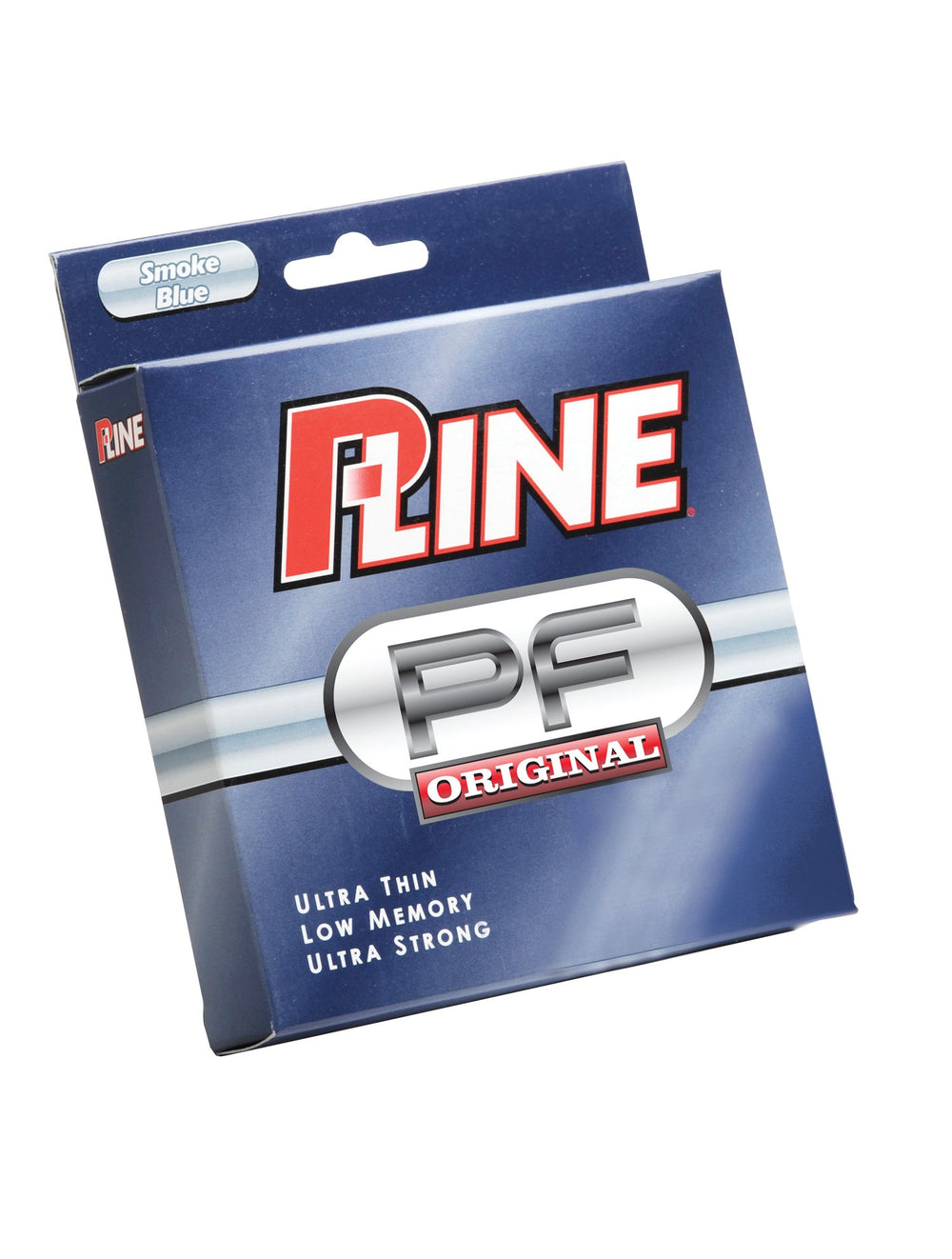 P-Line Original Filler spool in smoke blue for versatile saltwater and freshwater fishing