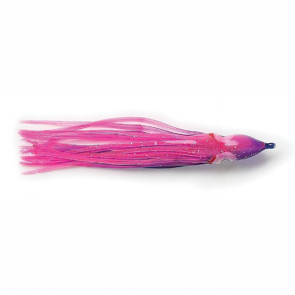 P-Line Sunrise Squid promotes longer casts with thin diameter.