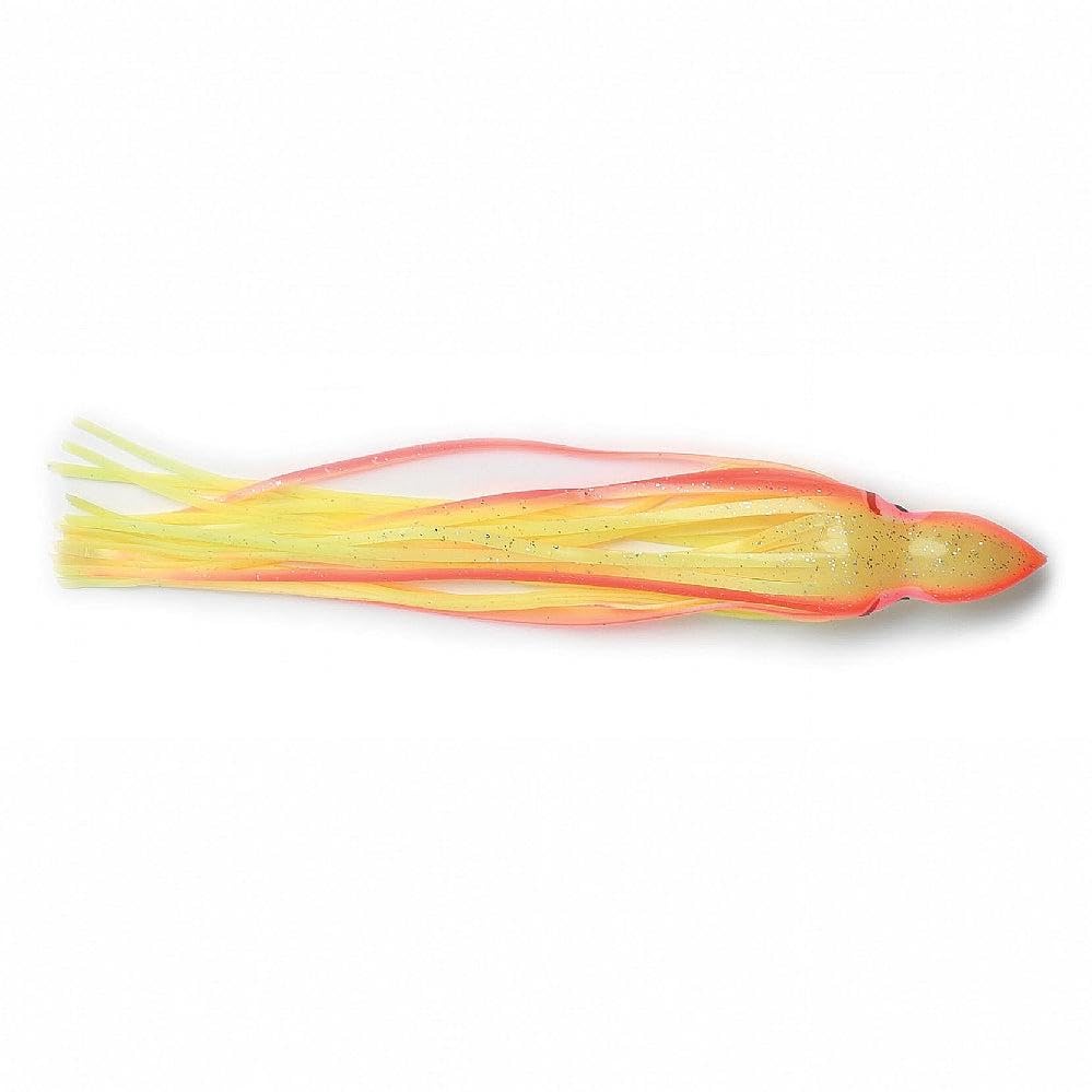 P-Line Sunrise Squid spool close-up showing smooth line for natural presentation.