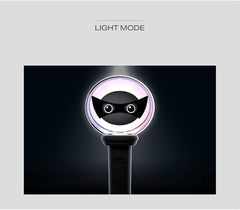 P1HARMONY lightstick ver2 light off shows sleek, compact design for travel.
