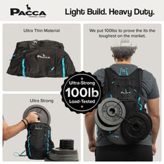 Pacca Onda hydration port demonstrates easy access for on-the-go drinking.