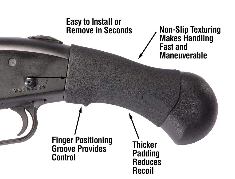 Thick padded palm area of Pachmayr Tactical Grip Glove