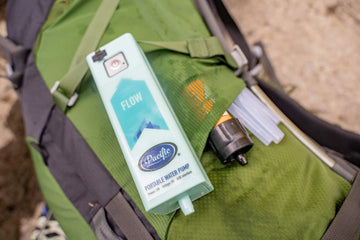 Pacific Bay pump features a lightweight design that fits in your hand.
