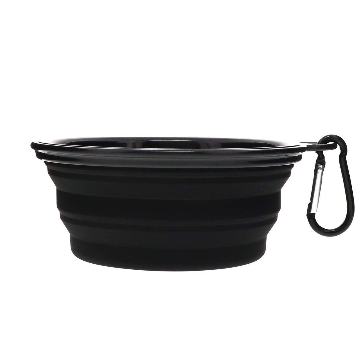 Pacific Shaving Travel Bowl folded for compact packing on the go