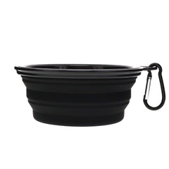 Pacific Shaving Travel Bowl folded for compact packing on the go