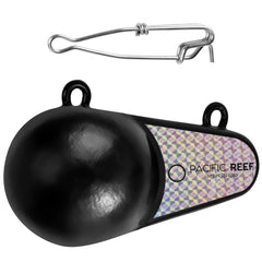 PacificReef Downrigger Weight Oval — stable trolling depth for salmon.