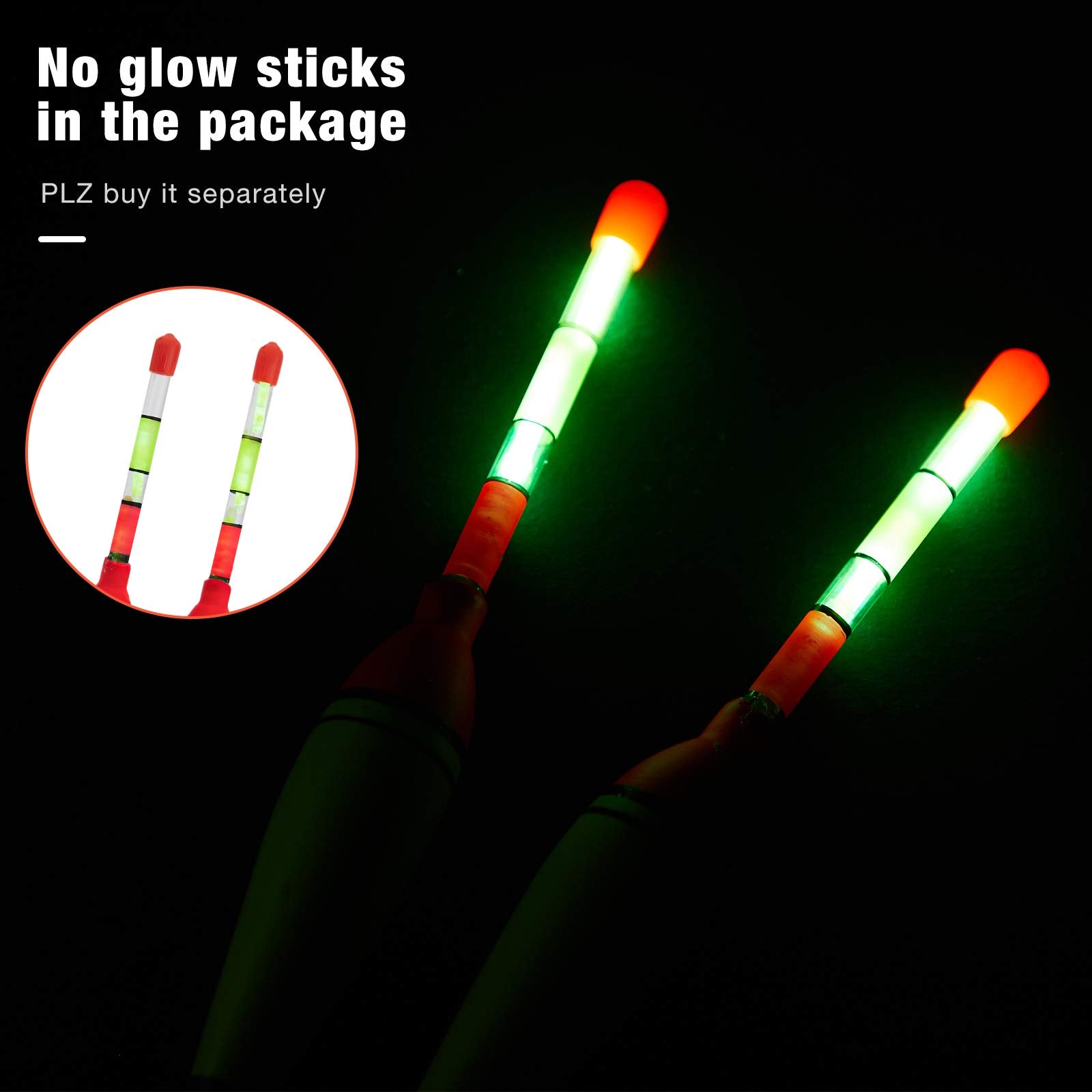 Pack of 10 EVA foam fishing floats