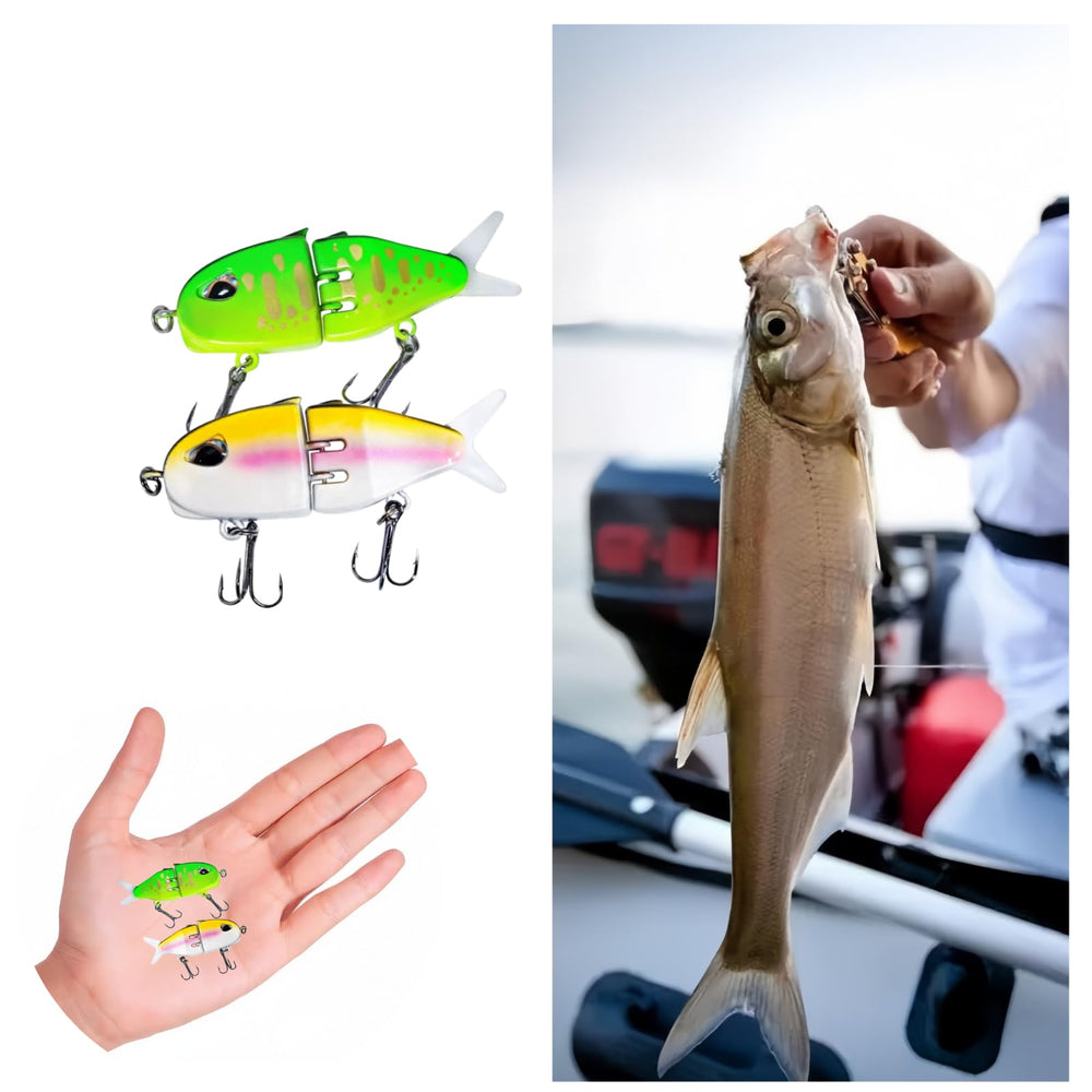 Raptor glide bait set ideal for bass and pike fishing