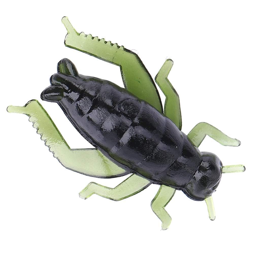 Complete pack of 50 cricket baits for fishing