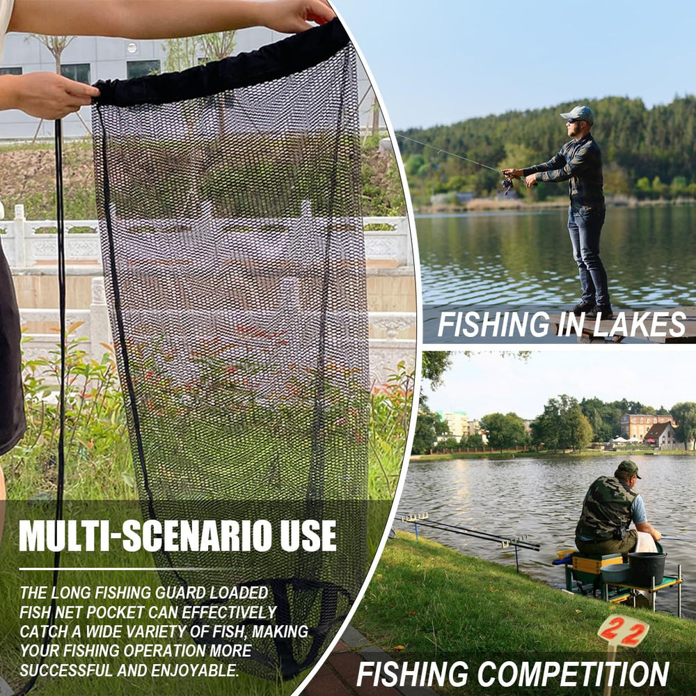 Packaging includes 1 x Fishing Net Bag