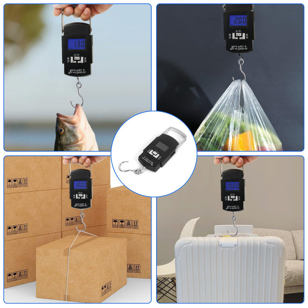 Product packaging for digital scale with lip gripper