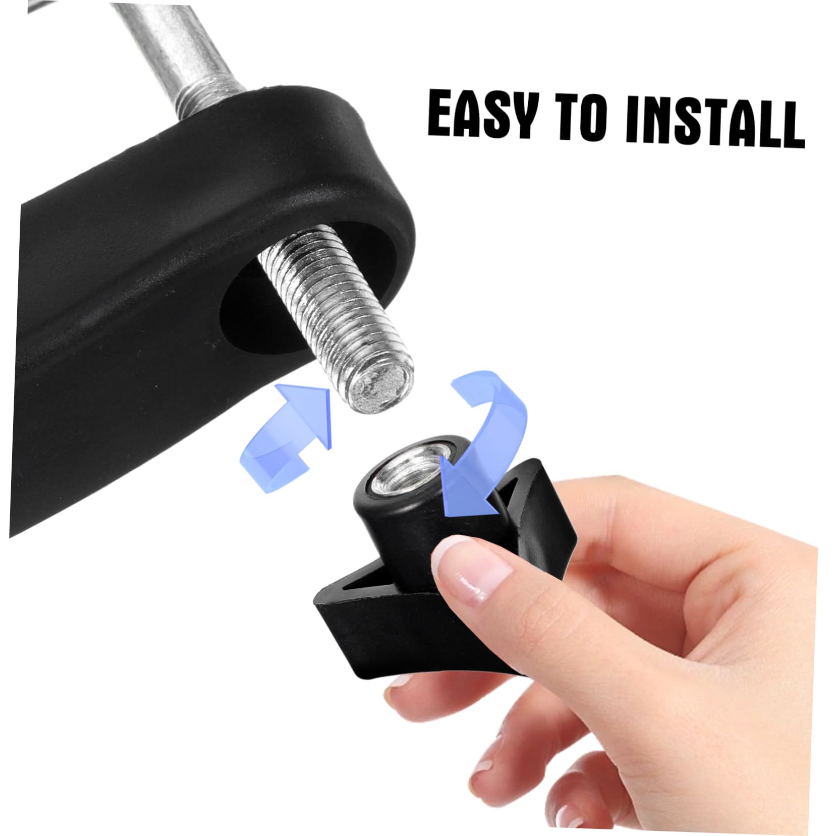 PACKOVE U-bolt mounts enable stable roof rack installation