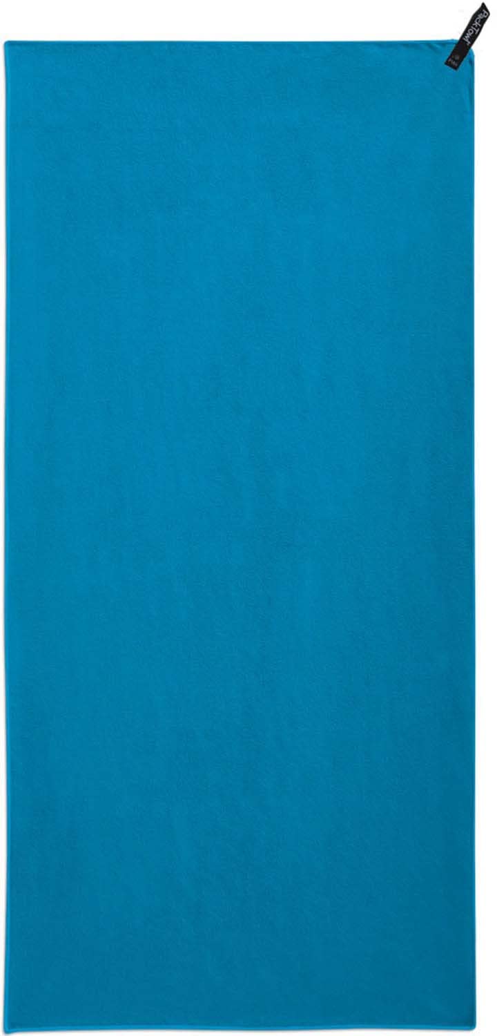 PackTowl Personal lake towel folded for compact travel storage and quick-drying convenience.