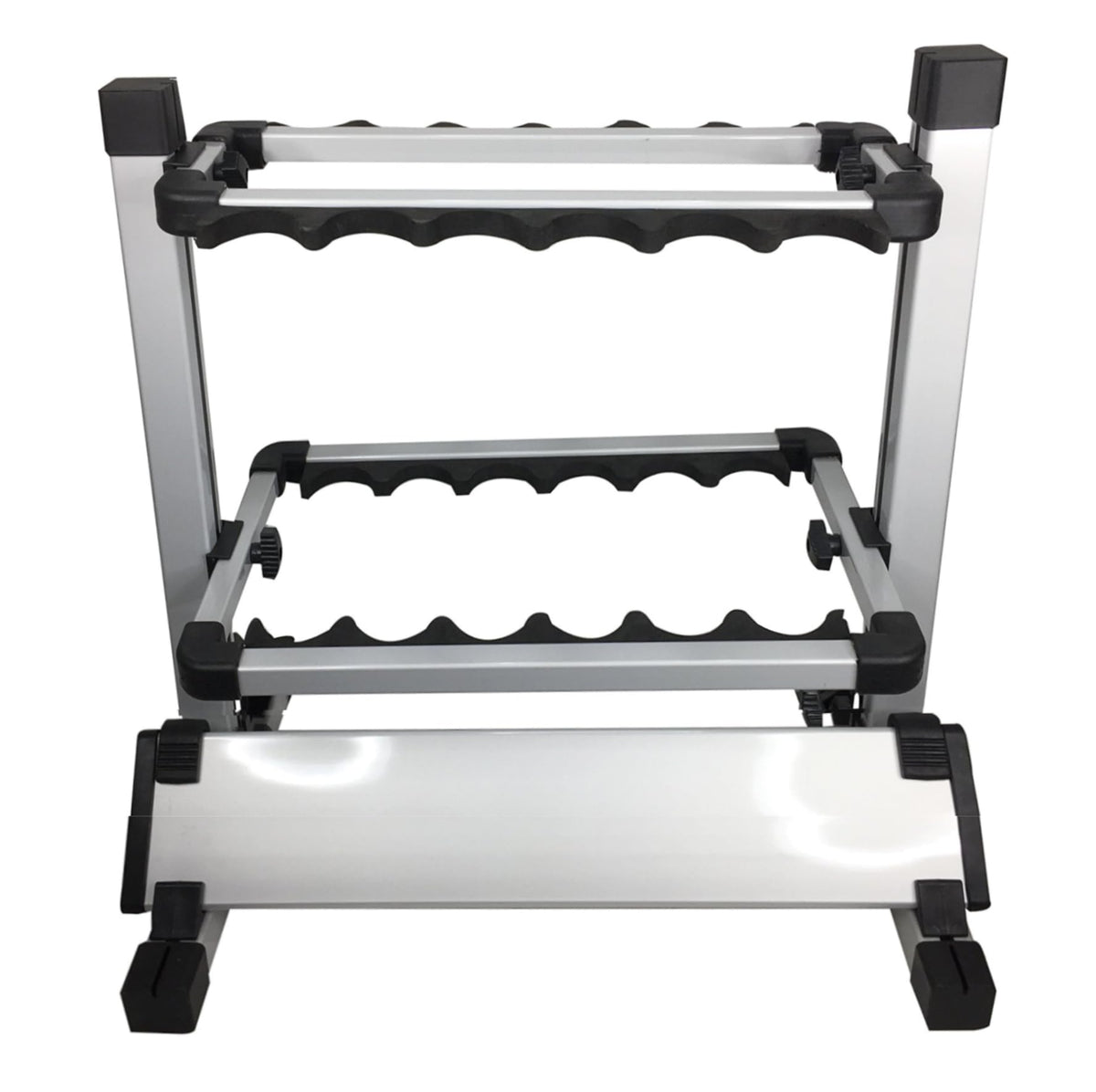 Pactrade Marine 12-slot rod stand keeps fishing gear organized and within reach