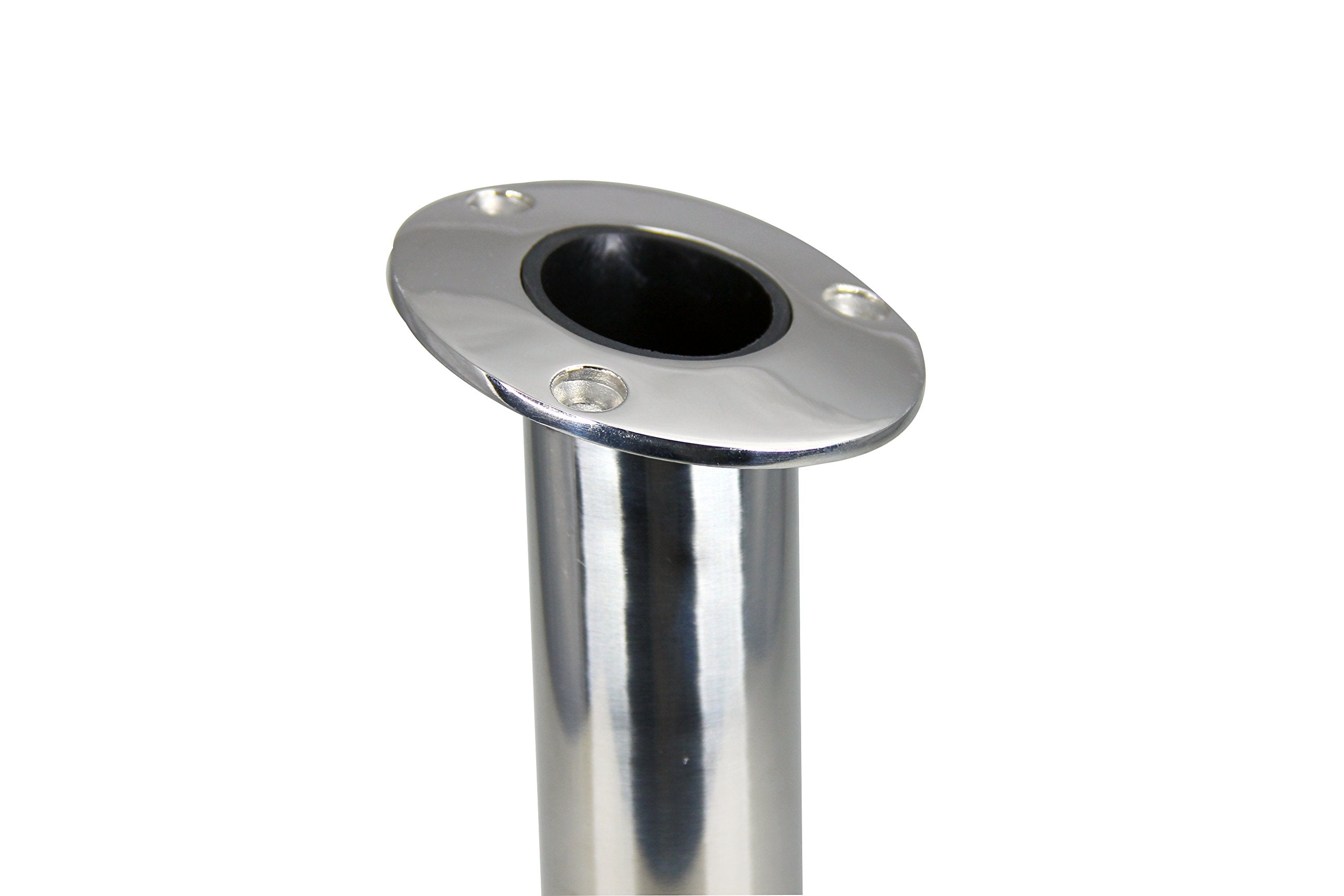 Pactrade Marine polished SS316 rod holder base resists saltwater corrosion.