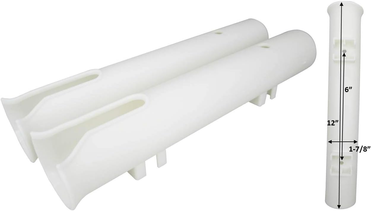 Pactrade Marine vertical storage system keeps rods and reels organized and accessible.