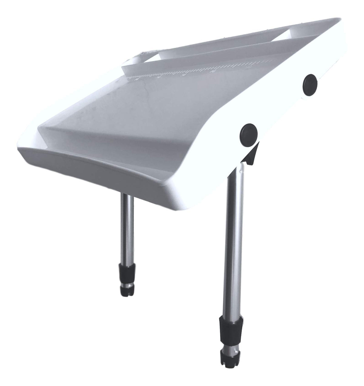 Pactrade Marine white deluxe cutting board close-up shows a durable surface for filleting.