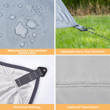 PAHTTO 210T fabric emphasizes ultralight yet durable construction