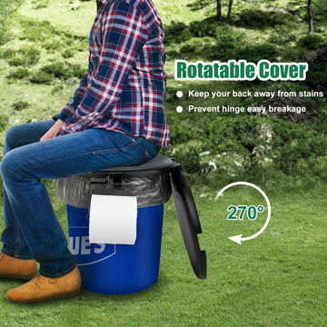 PAHTTO storage bag with twelve disposable bags for mess-free packing