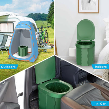 PAHTTO toilet bags included for convenient waste disposal on trips.