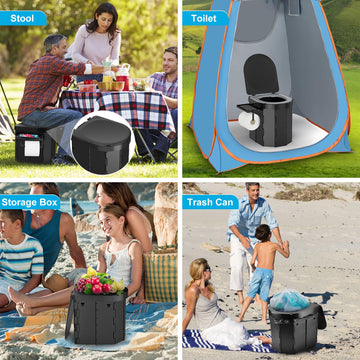 PAHTTO waterproof storage bag protects gear on camping trips.