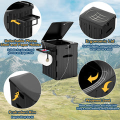 PAHTTO XL side view highlights foldable design and compact storage for travel