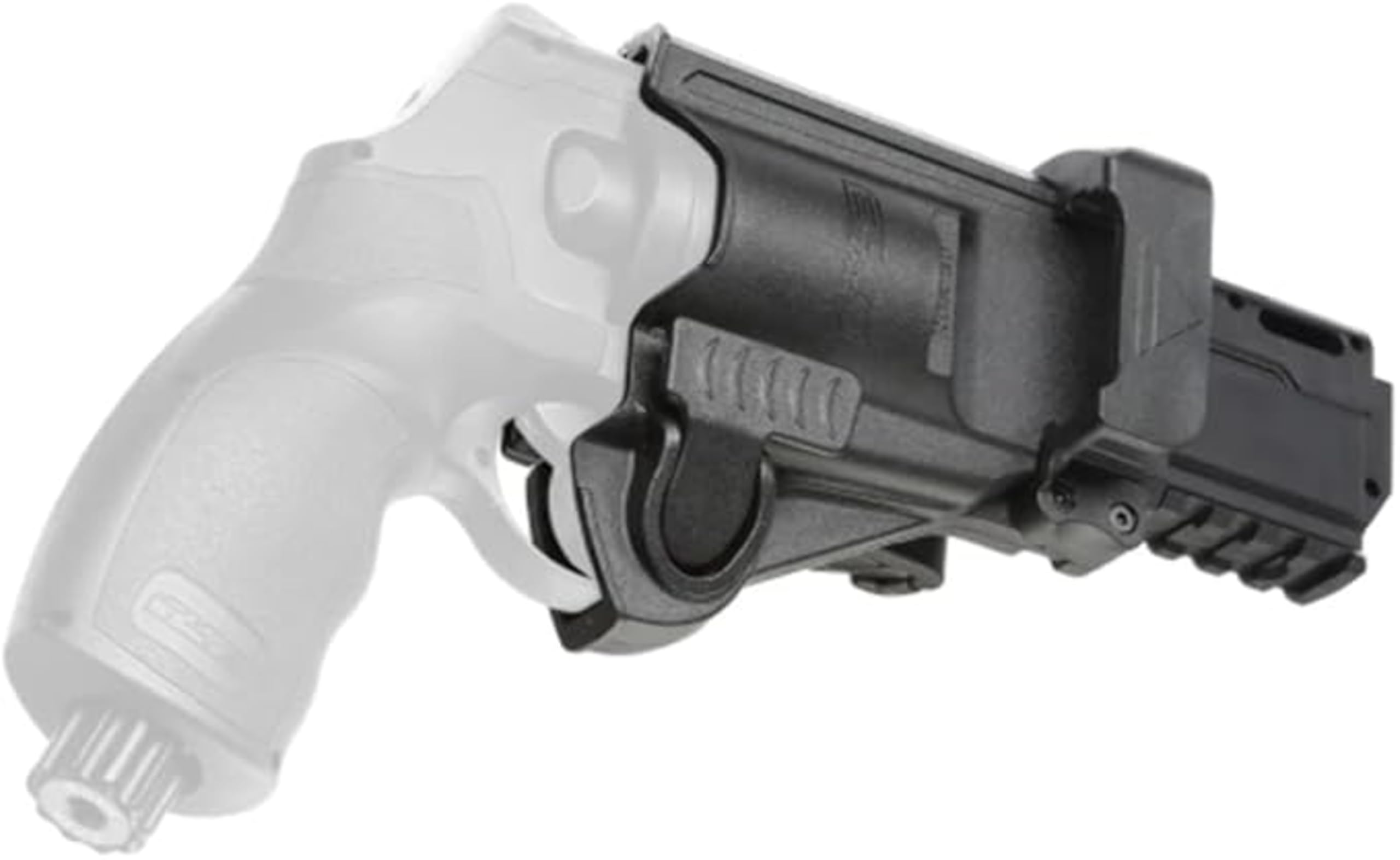 Durable polymer HDR 50 holster for paintball marker
