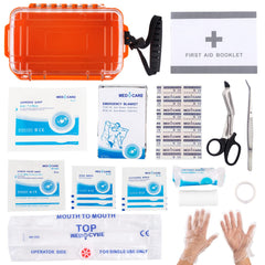 Pak first aid kit outdoor hiking use in a compact setup.