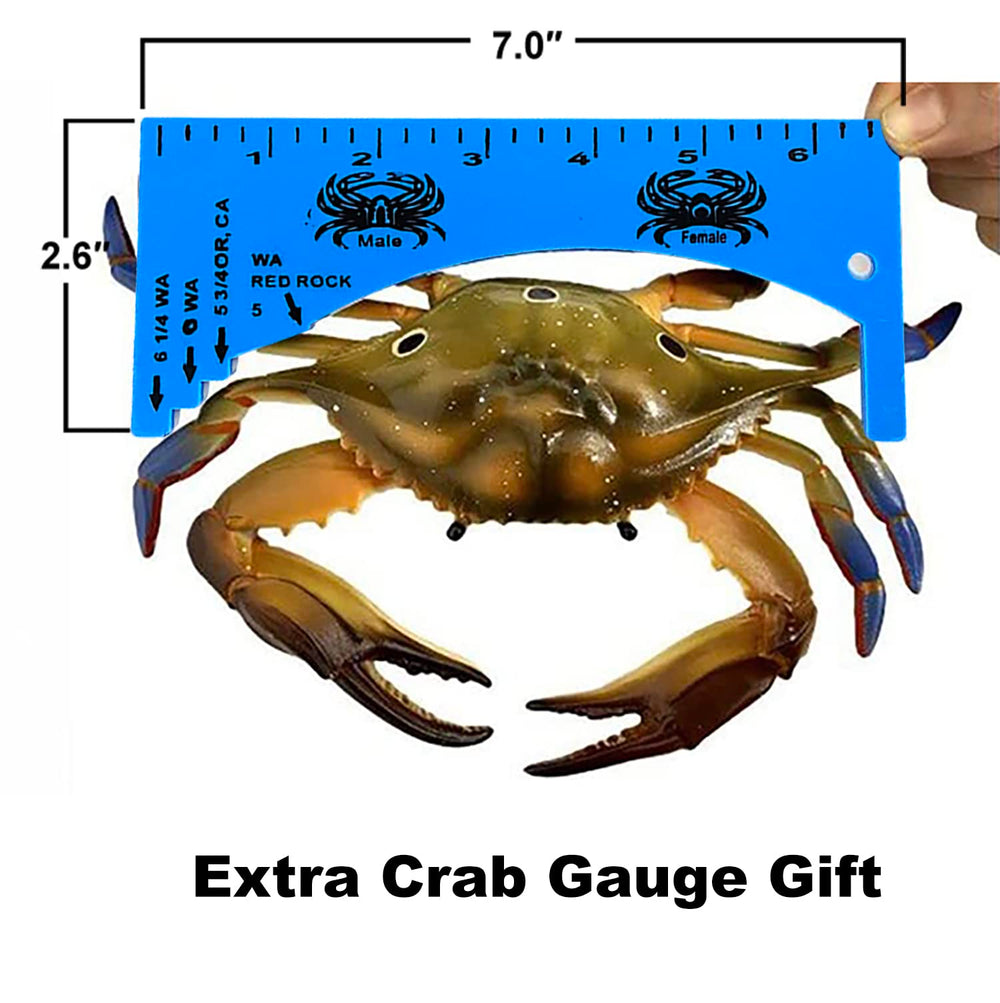 Crab trap with rope attachment for casting
