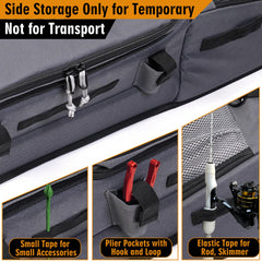 Palmyth ice fishing rod case detachable shoulder strap for flexible carry