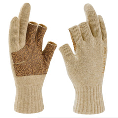 Palmyth Wool Fishing Gloves three-cut fingers enable precise knot tying and line work