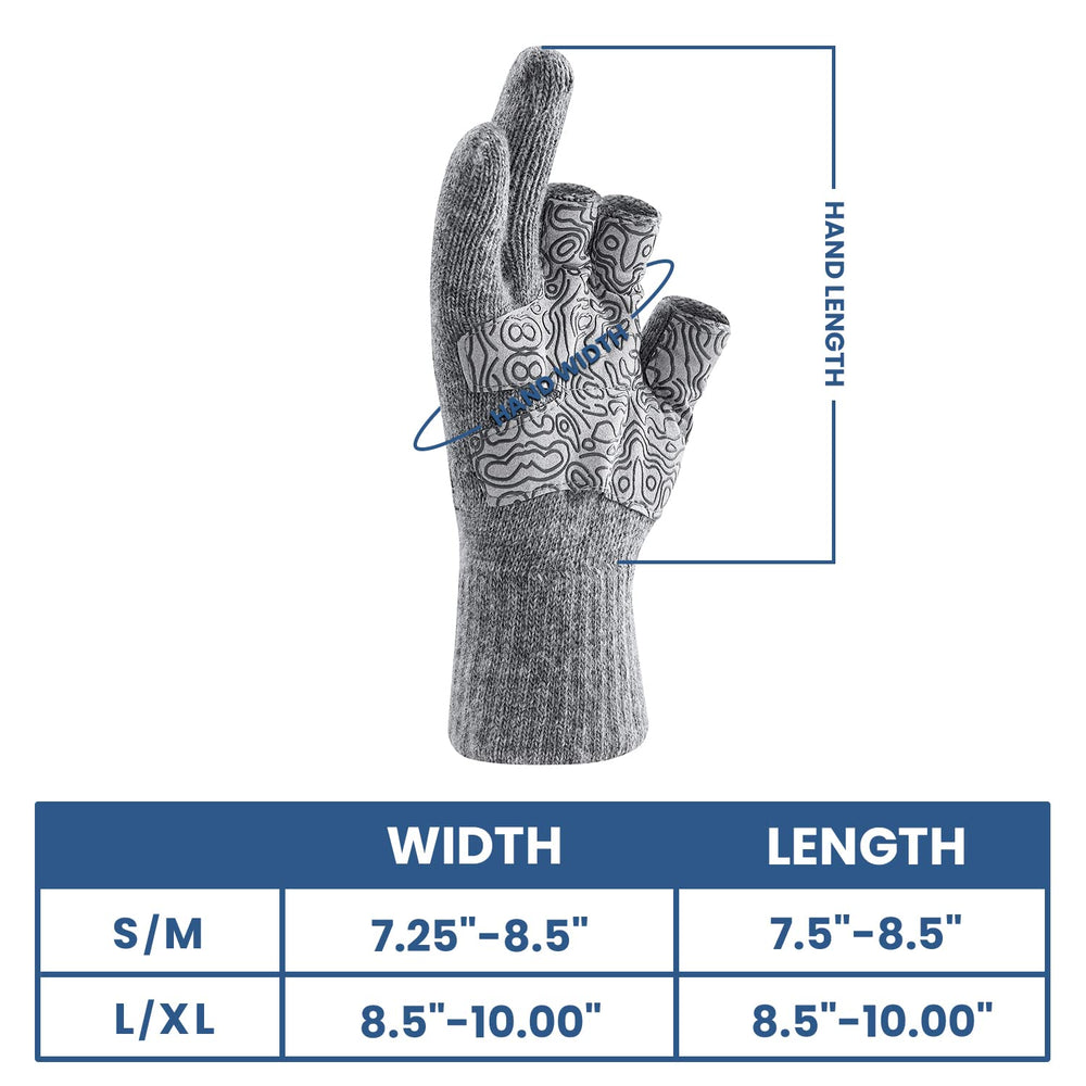 Palmyth 3-cut fingers are easy to wash and quick to dry.