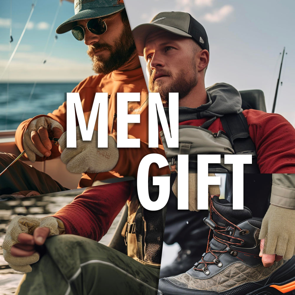 Palmyth Wool Fishing Gloves flexible rib cuff for easy movement in chilly outdoor activities